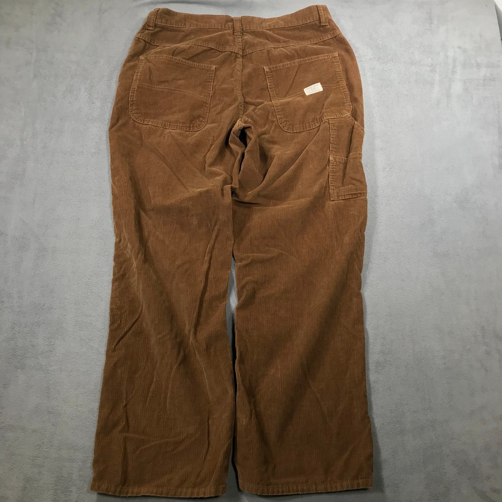 Vintage Y2K Gap Carpenter Pants Mens 35x32 Brown Corduroy Utility Workwear